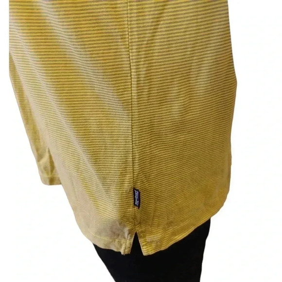 Patagonia Golf Polo Shirt Yellow Size XL - Picture 4 of 8